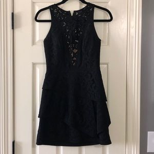 Black/ navy cocktail dress